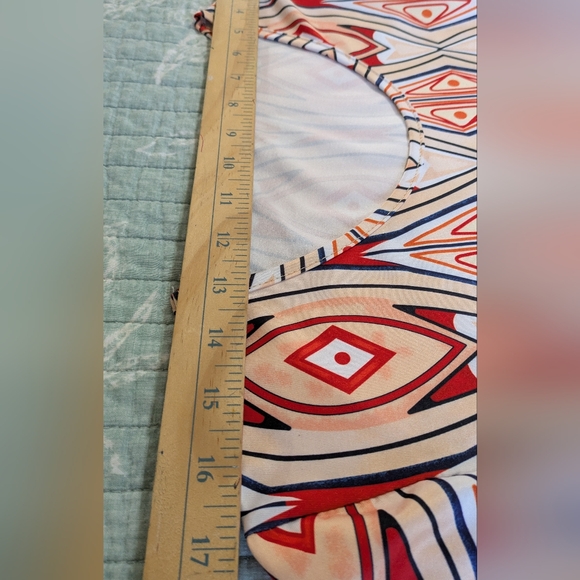 Seventies Style Dress.  Size L. - Picture 4 of 8